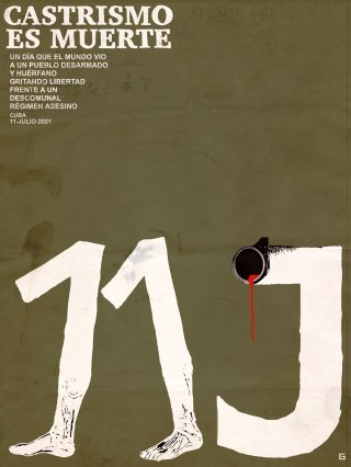 Gorki Aguila, Castrismo es muerte, 2020, digital print limited editions, 1:10