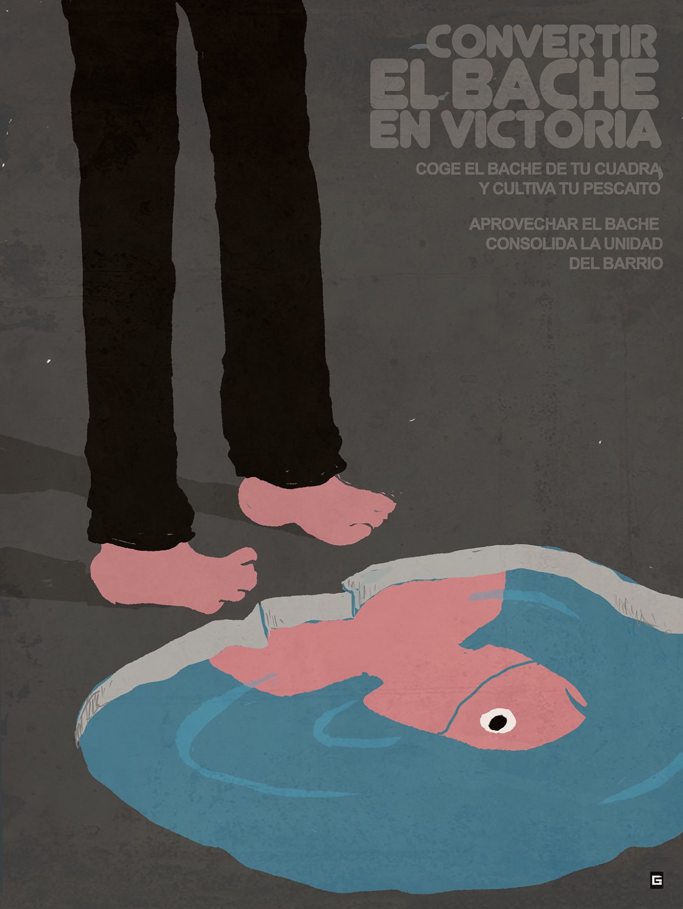 Gorki Aguila, Convertir el bache en victoria, 2020, digital print limited edition, 1:10