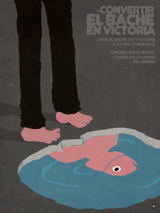 Gorki Aguila, Convertir el bache en victoria, 2020, digital print limited edition, 1:10