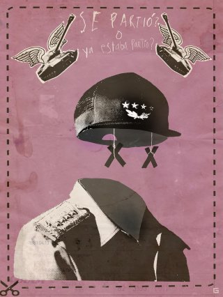 Gorki Aguila, Se partió o ya estaba partío?, 2020, digital print limited editions, 1:10