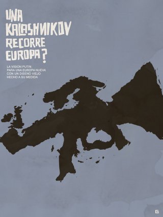 Gorki Aguila, Una Kalashnikov recorre Europa?, 2020, digital print limited edition, 1:10
