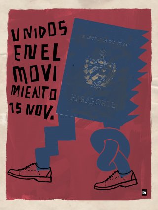 Gorki Aguila, Unidos en el movimiento 15N, 2020, digital print limited edition, 1:10