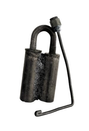 Ordo Amoris Cabinet, Provisional object, padlock, 1996